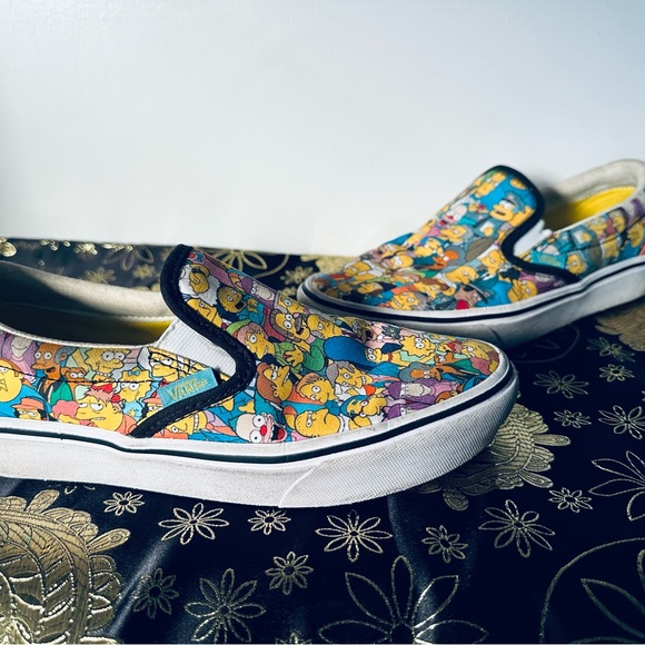 The Simpsons x Vans Slip-on Collage ComfyCrush Sneakers - Picture 2 of 8